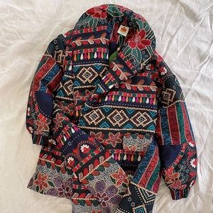 FARM RIO kimono puffer- NWT